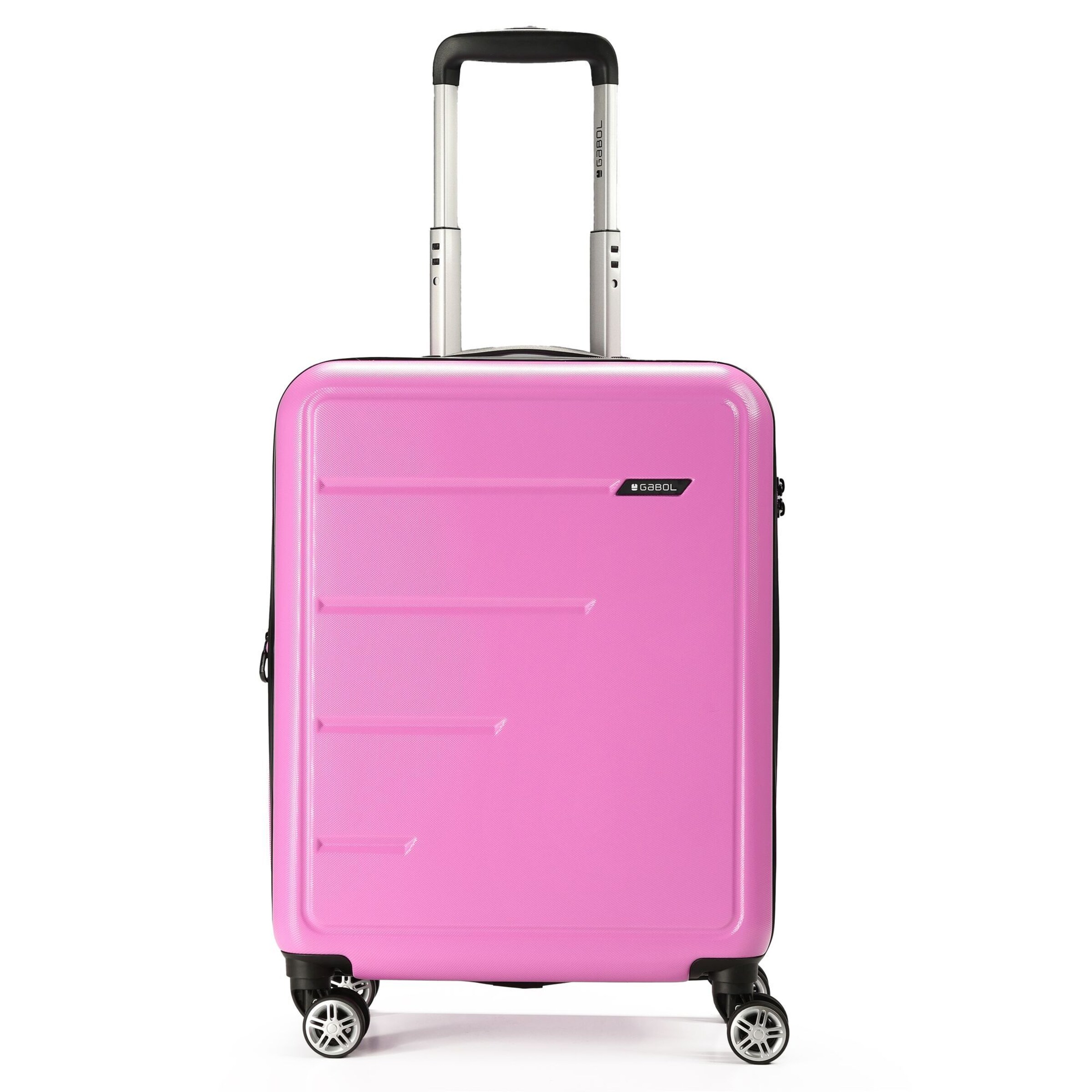 Trolley 'Future Plus' di Gabol in rosa: frontale