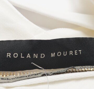 ROLAND MOURET Dress in XS in White