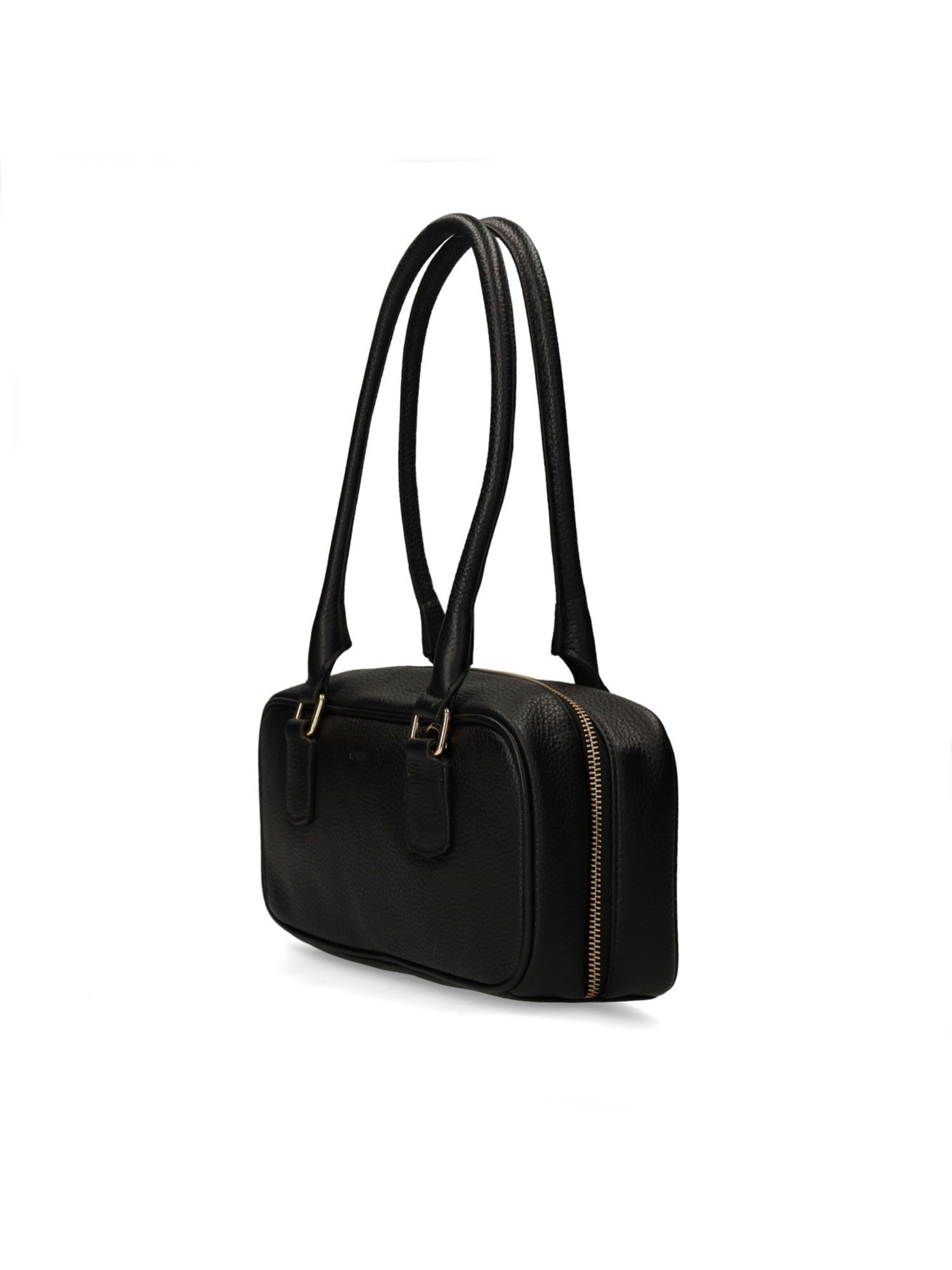Sac bandoulière MANFIELD en noir : devant