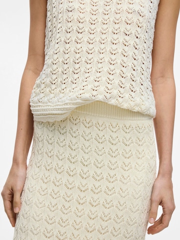 VILA Nederdel i beige