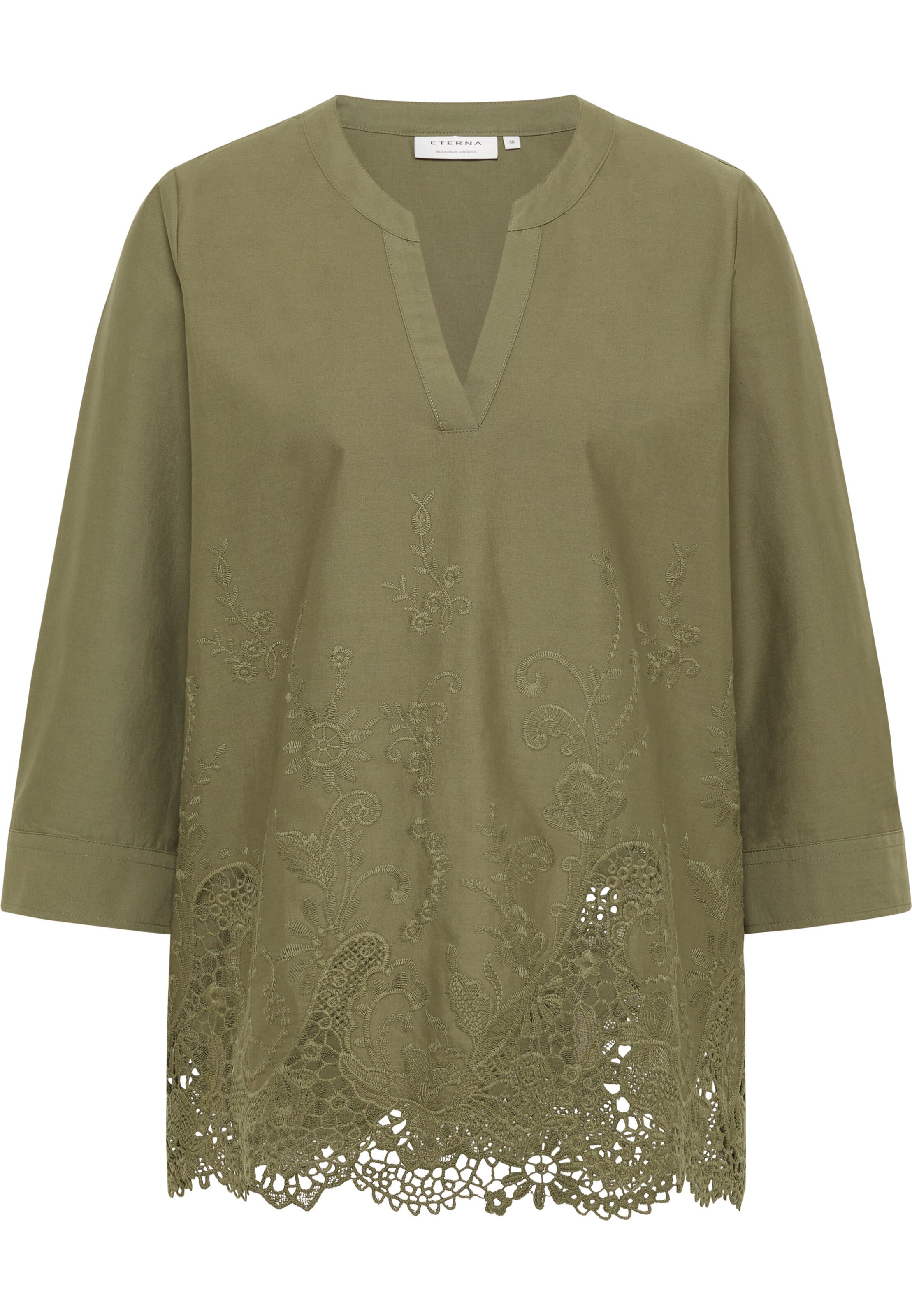 ETERNA Blouse in Green: front