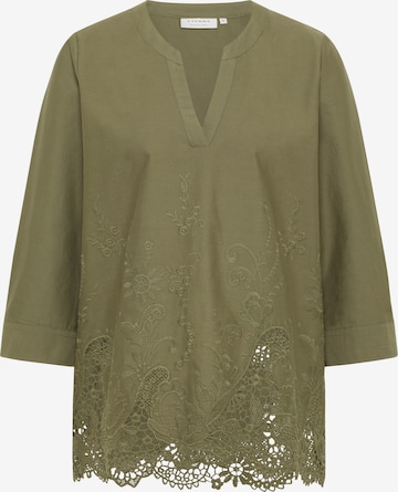 ETERNA Bluse in Grün: Vorderseite