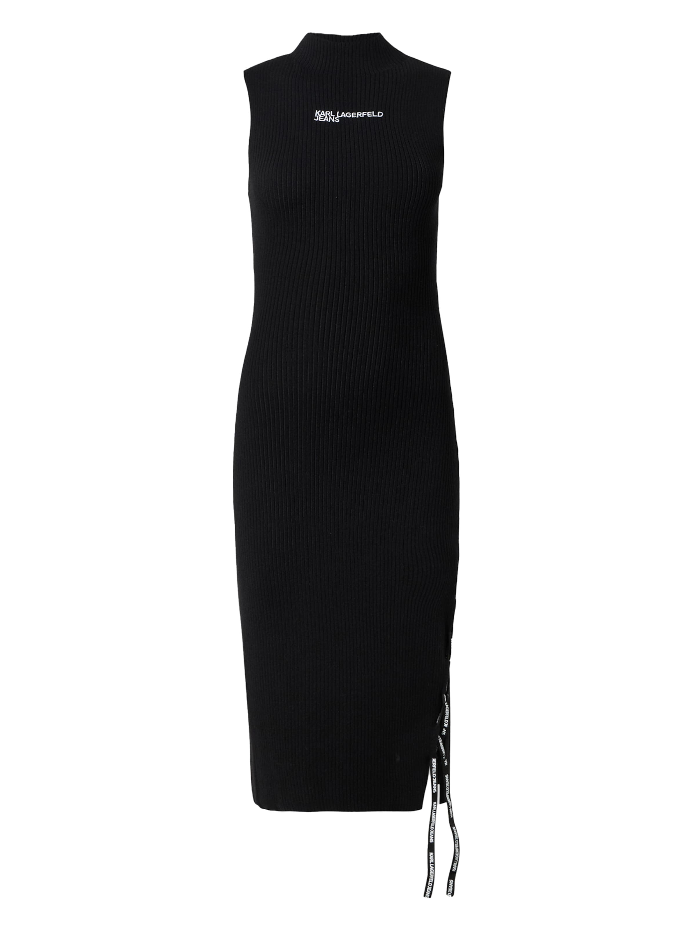 KARL LAGERFELD JEANS Dress in Black: front