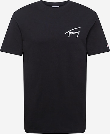 Tommy Jeans T-Shirt in Schwarz: predná strana