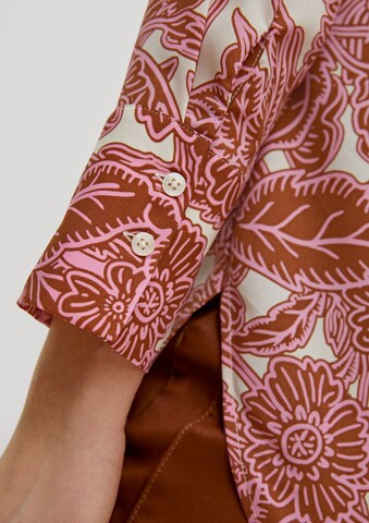 COMMA Bluse in Rot