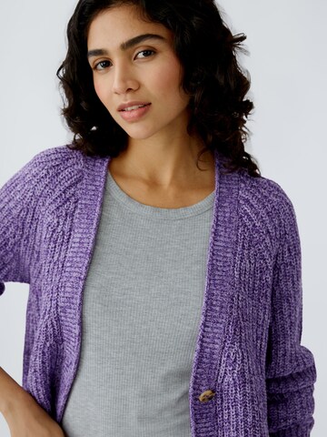 OUI Strickjacke 'Lafonya' in Lila
