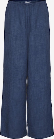 Pantalon 'MELANEY' VERO MODA en bleu : devant