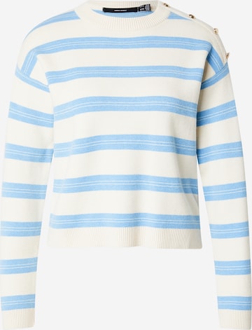 VERO MODA - Jersey 'VMGOLD' en beige: frente