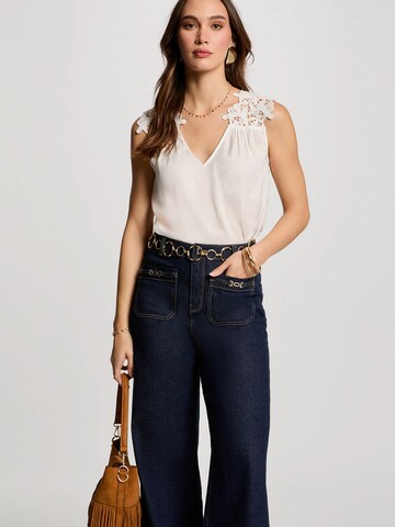 Morgan Blouse in White: front