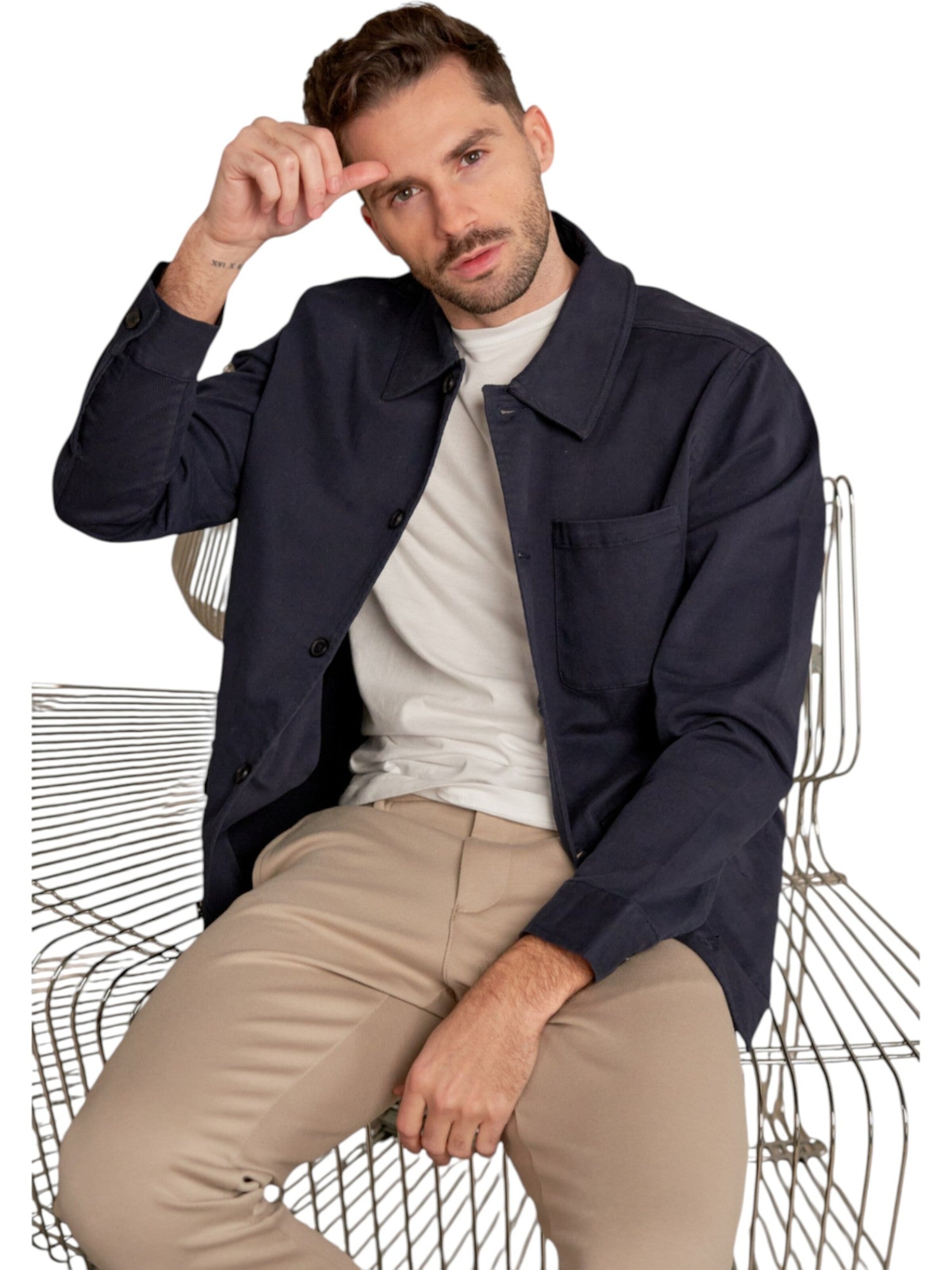 TEESHOPPEN Jacke in Blau