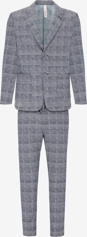 Slimfit Completo 'Ayeres' di Distretto12 in blu: frontale