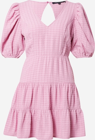 Robe FRENCH CONNECTION en rose : devant