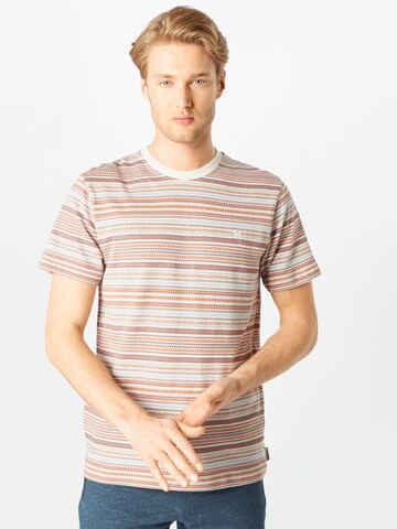 Iriedaily T-Shirt 'Ethnotic' in Beige: predná strana