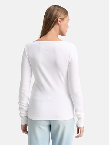 T-shirt TOM TAILOR DENIM en blanc