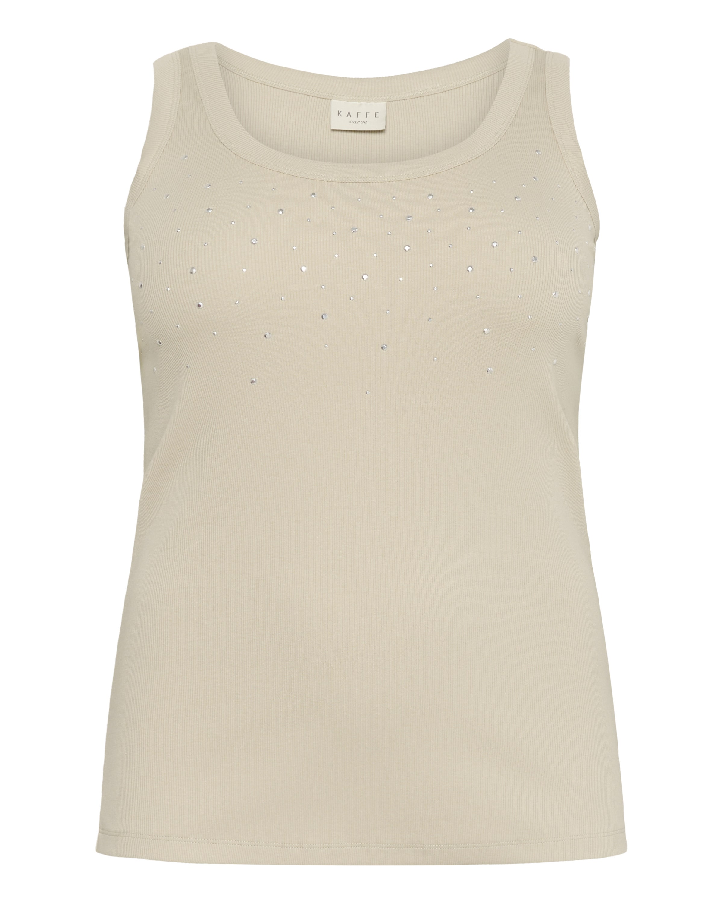 Haut 'KCCarina' KAFFE CURVE en gris : devant