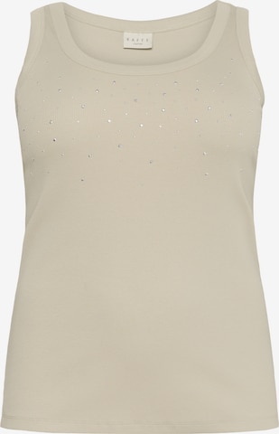 KAFFE CURVETop 'KCCarina' - siva boja: prednji dio