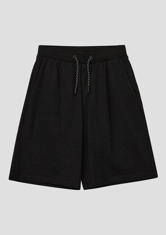 s.Oliver Wide Leg Bermuda in Schwarz