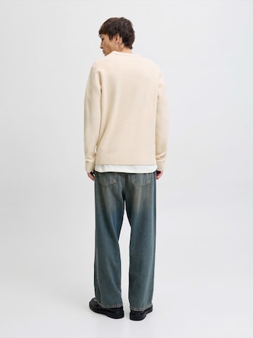 JACK & JONES Trui 'JJESoho Ollie' in Beige