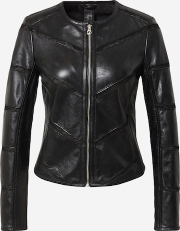 Gipsy Between-Season Jacket 'Surlea' in Black: front