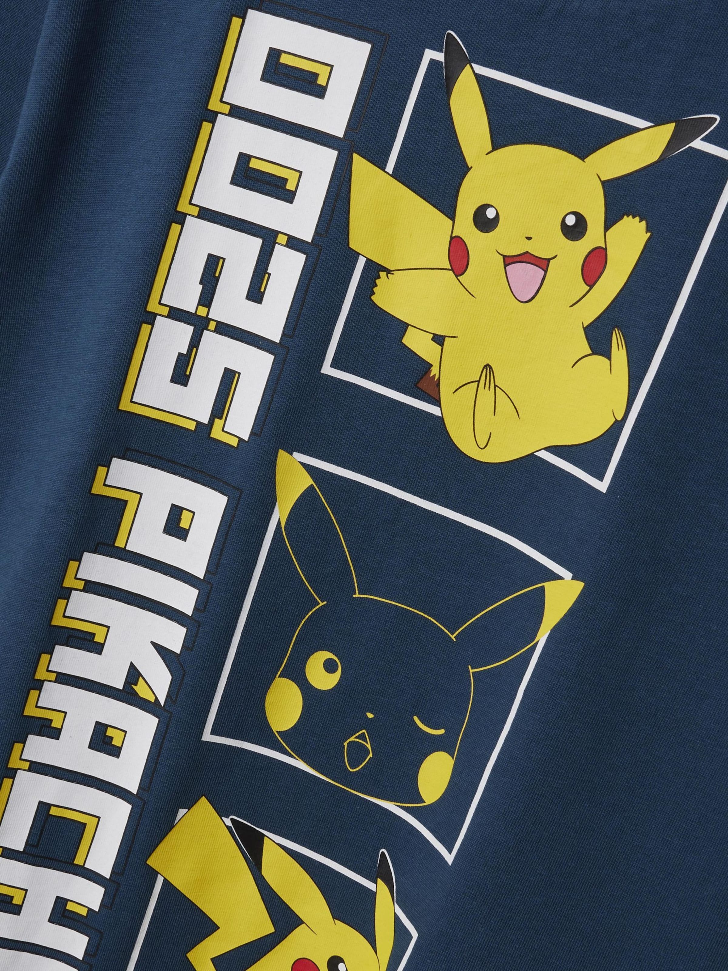 T-Shirt 'Pokémon' TWO SOON en bleu