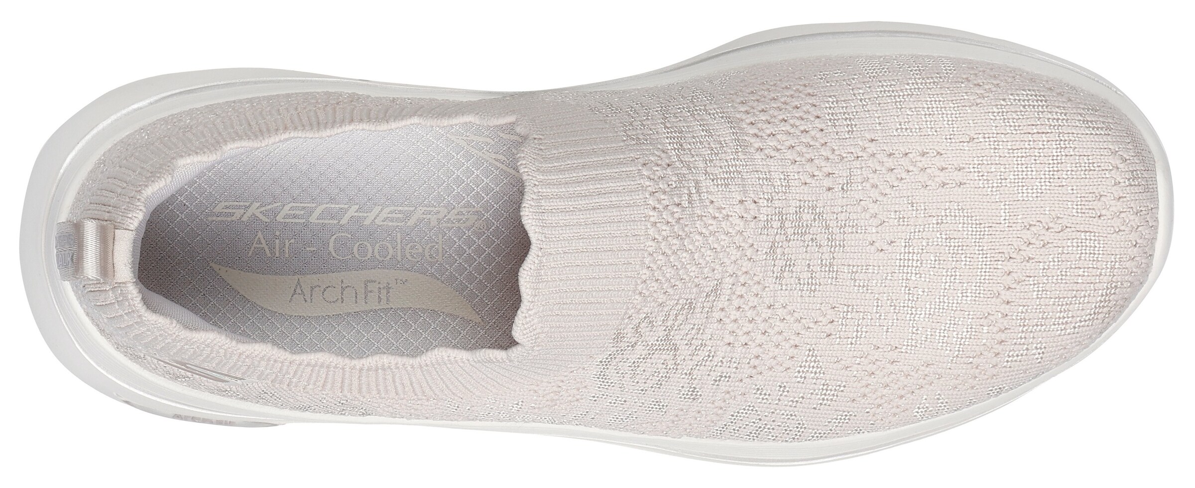 SKECHERS Slip-Ons in White