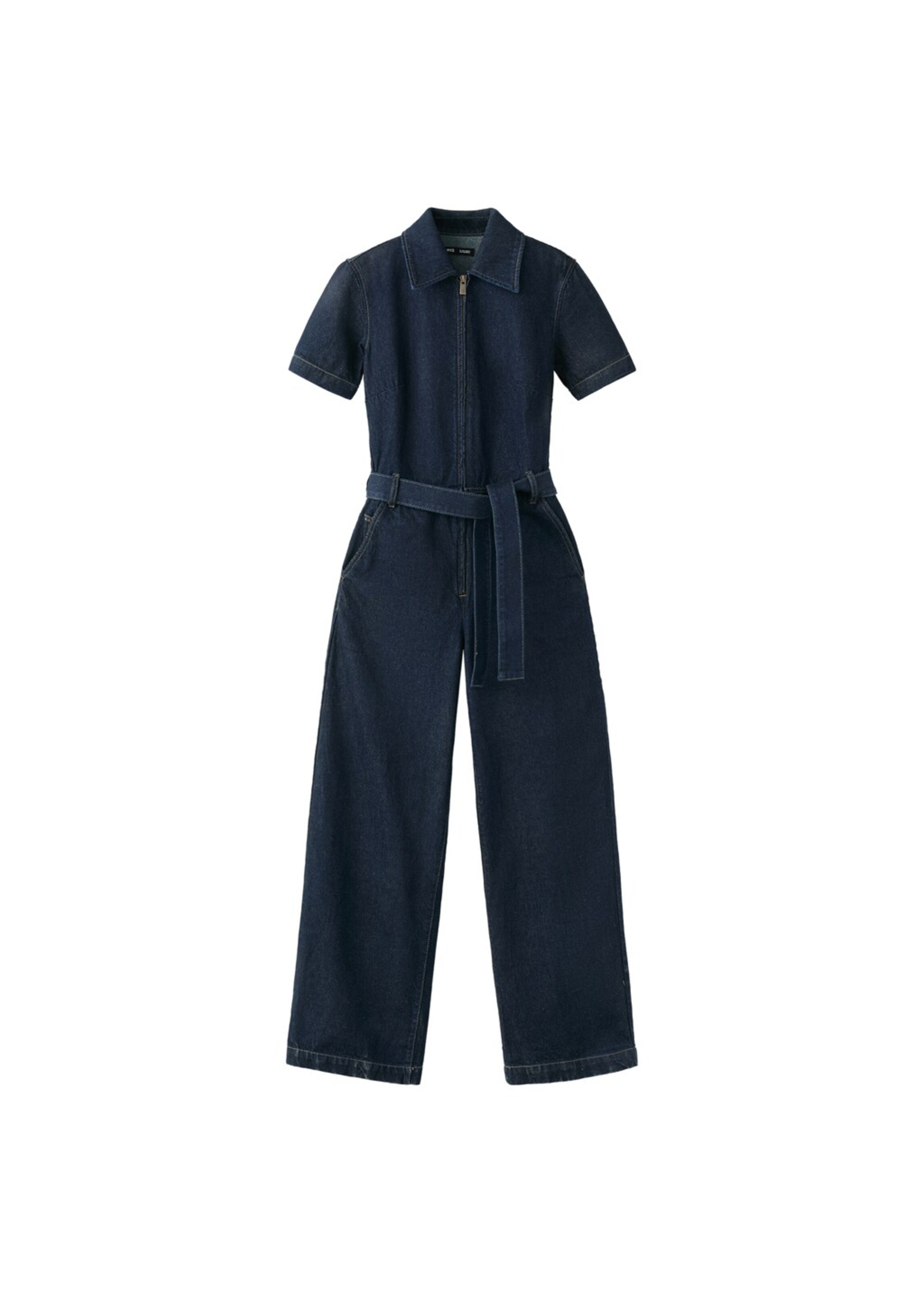 MANGO Overall 'Milly' in blau, Produktansicht