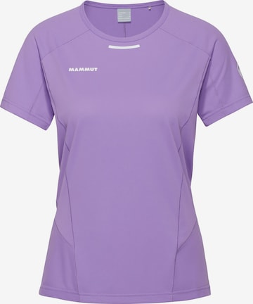 MAMMUT Funktionsshirt 'Aenergy' in Lila: Vorderseite