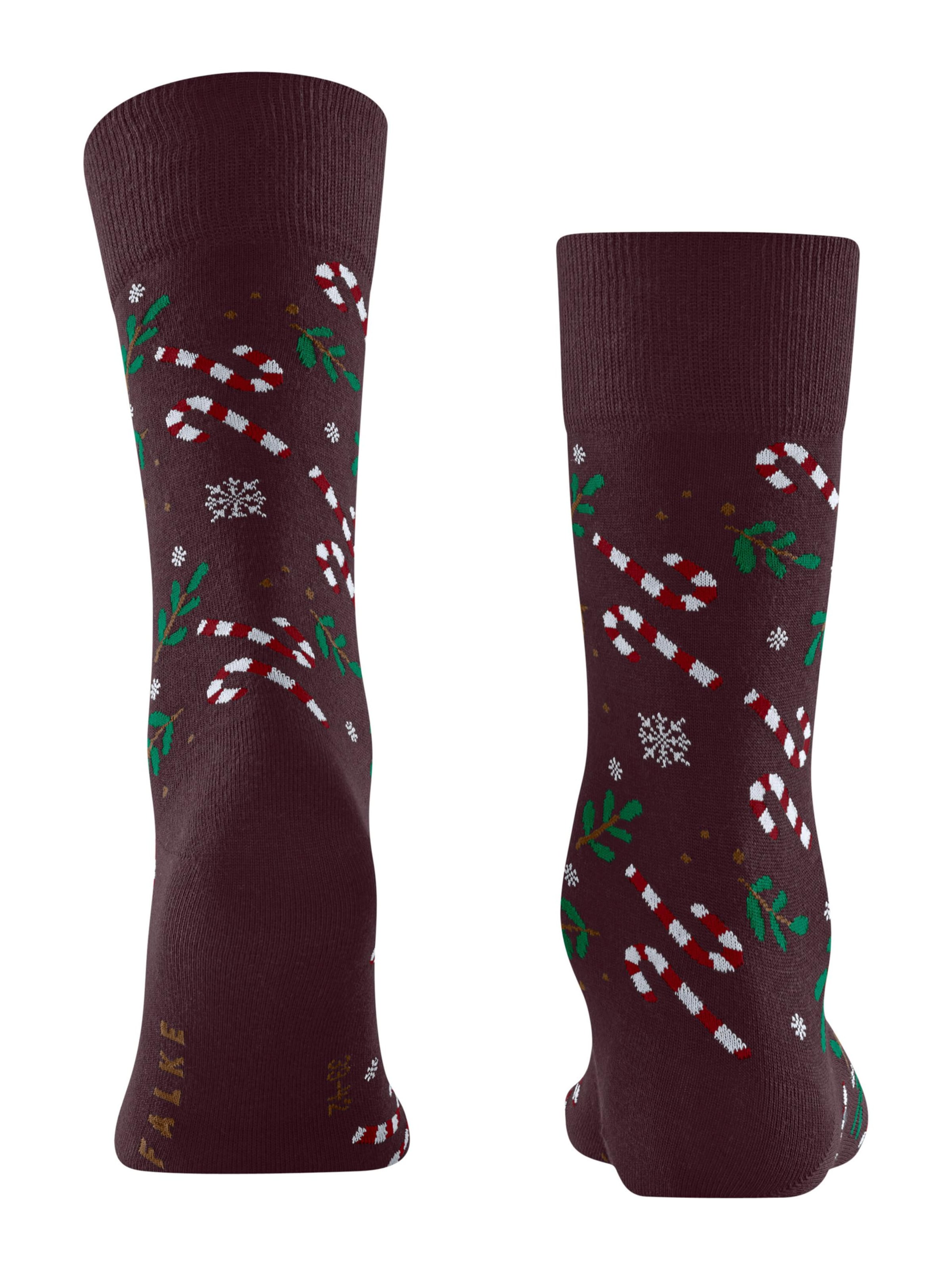 FALKE Socks 'Gift Blizzard' in Red