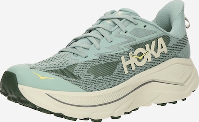 Bėgimo batai 'CHALLENGER 8' iš HOKA, spalva – geltona / nefrito spalva / tamsiai žalia / balta, Prekių apžvalga