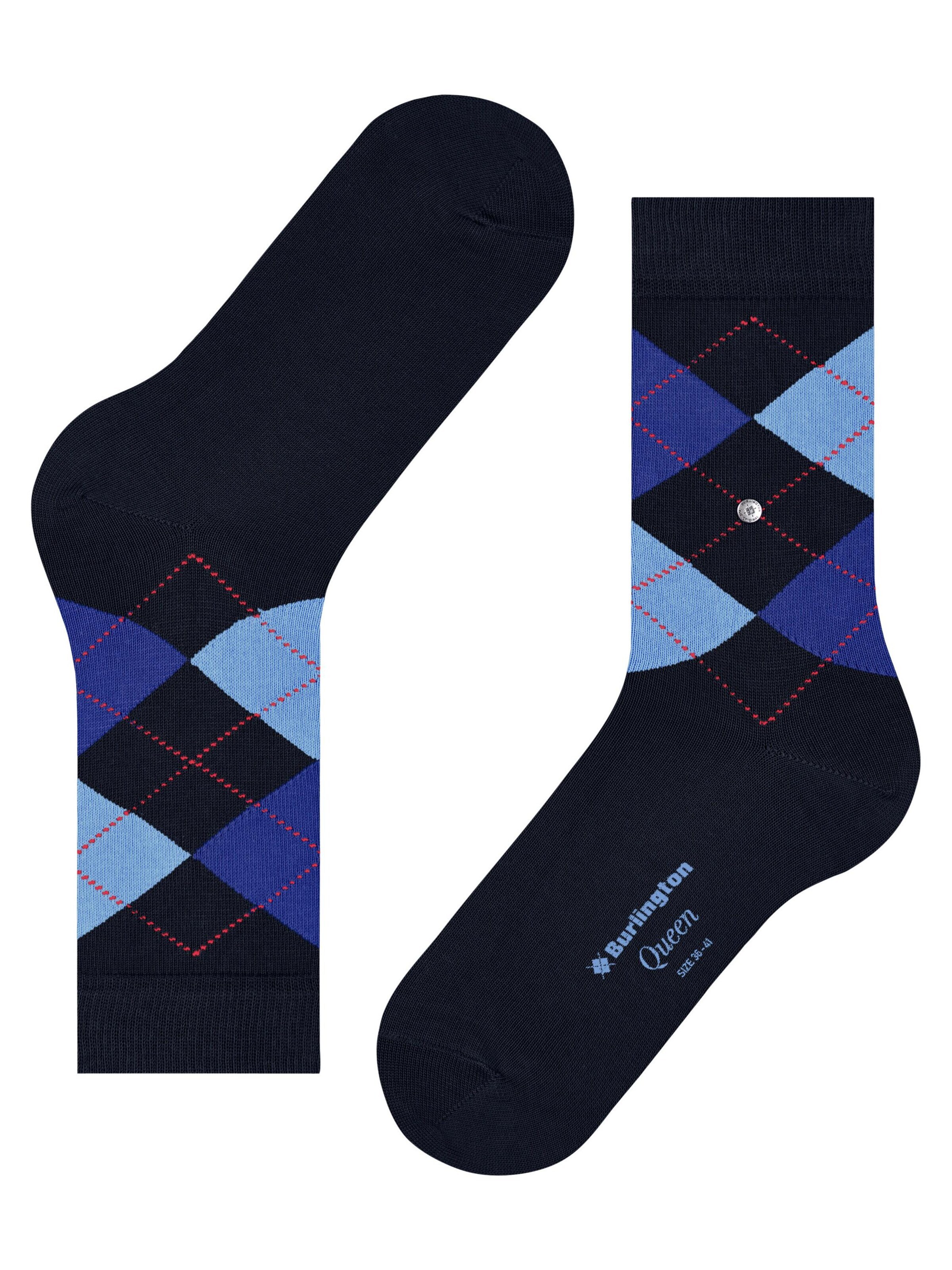 BURLINGTON Socken 'Queen'‌‌‌‌ in Blau