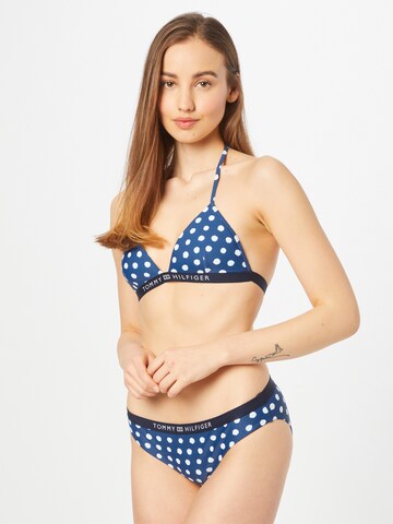 Triangle Hauts de bikini Tommy Hilfiger Underwear en bleu