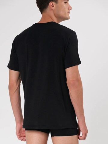 Blackspade Onderhemd ' Silver ' in Zwart