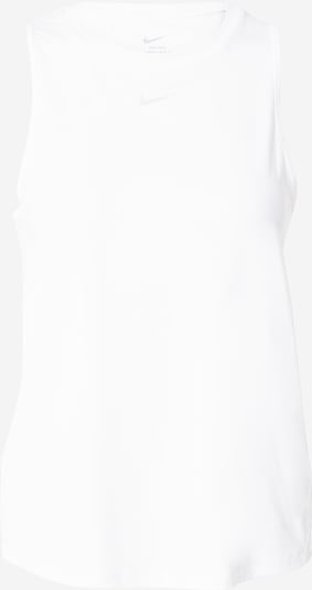 Sportiniai marškinėliai be rankovių 'ONE CLASSIC' iš NIKE, spalva – pilka / balta, Prekių apžvalga