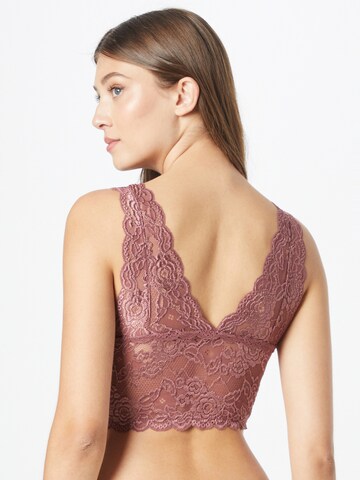 ONLY Bustier BH 'CHLOE' i brun