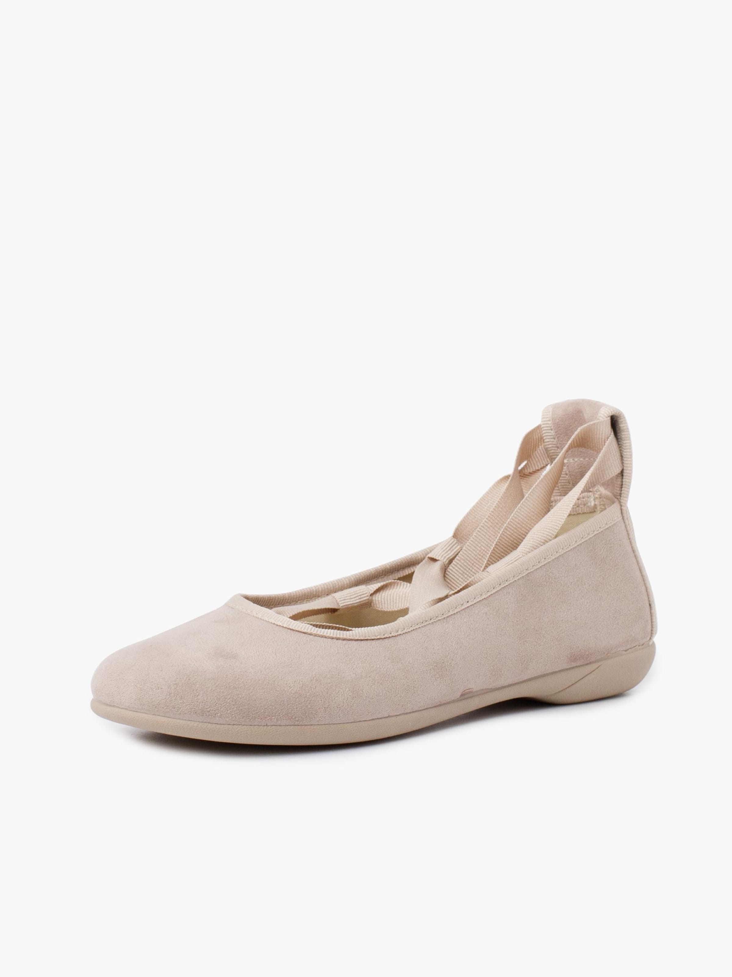 Ballerines Pisamonas en beige : devant