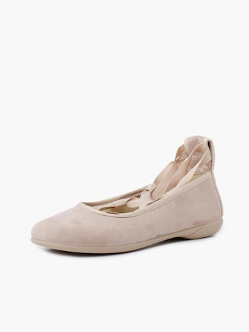 Pisamonas Ballerina in Beige: front