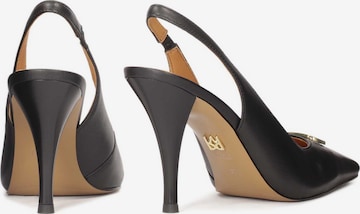 Kazar Γόβες slingback σε μαύρο