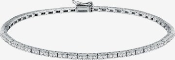 Live Diamond Bracelet in Silver: front