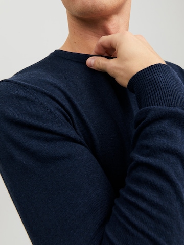 JACK & JONES Πουλόβερ 'JWHEMIL' σε μπλε