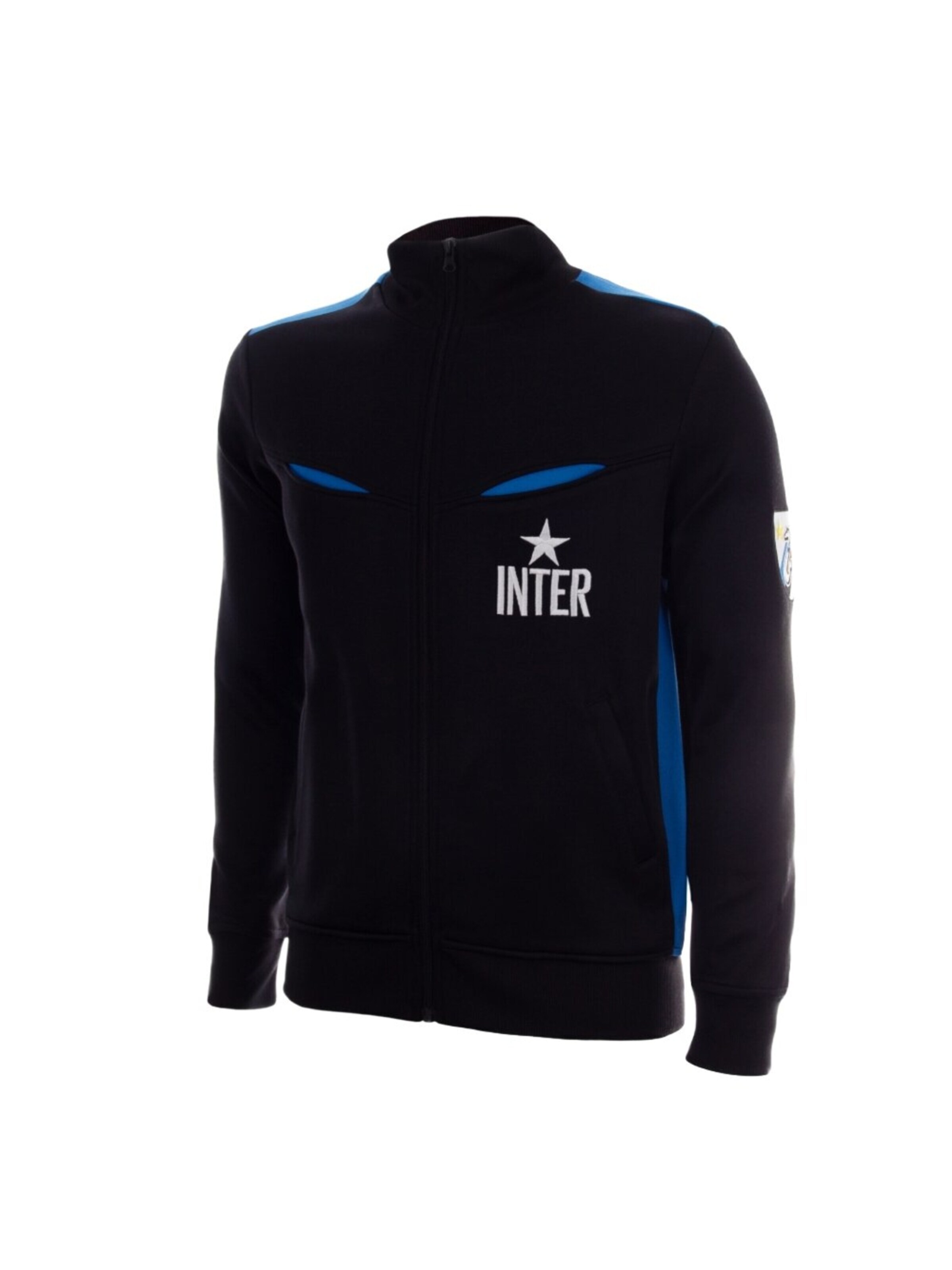 COPA FOOTBALL Sportjas 'FC Internazionale 1979 - 80 Retro Voetbaljack' in XS in de kleur Zwart, Productweergave