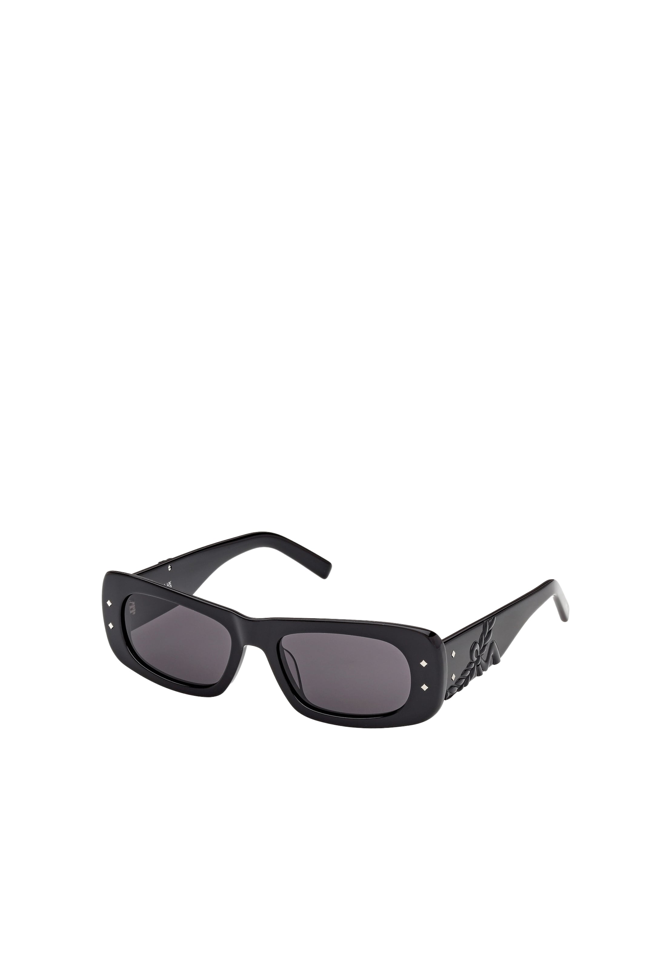 MCM Sonnenbrille in Schwarz: Vorderseite