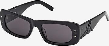 Lunettes de soleil MCM en noir : devant