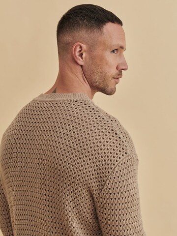 DAN FOX APPAREL Pullover 'Antonio' in Beige