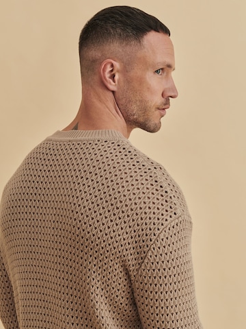 Pull-over 'Antonio' DAN FOX APPAREL en beige