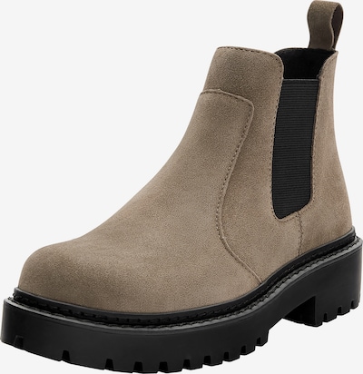 Pull&Bear Chelsea Boots en beige, Vue avec produit