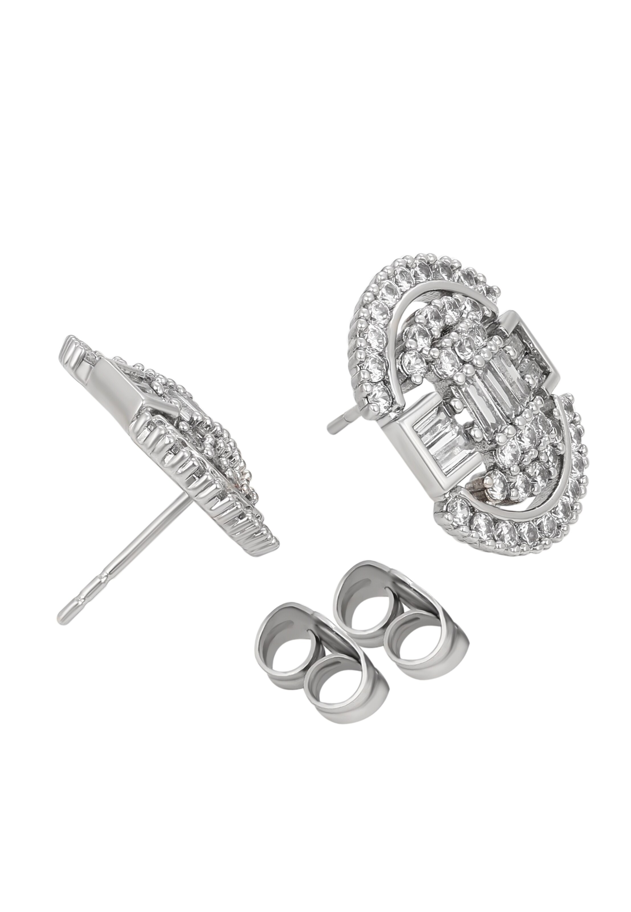 Boucles d'oreilles faina en argent