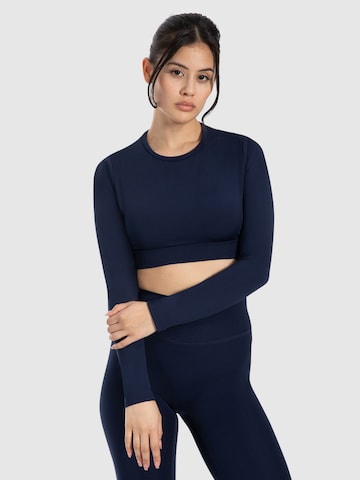 Smilodox Shirt ' Tisha ' in Blue: front