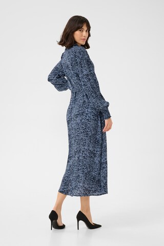 Kaffe Blousejurk 'Pollie' in Blauw