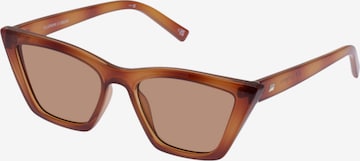 LE SPECS - Gafas de sol 'VELODROME' en marrón: frente