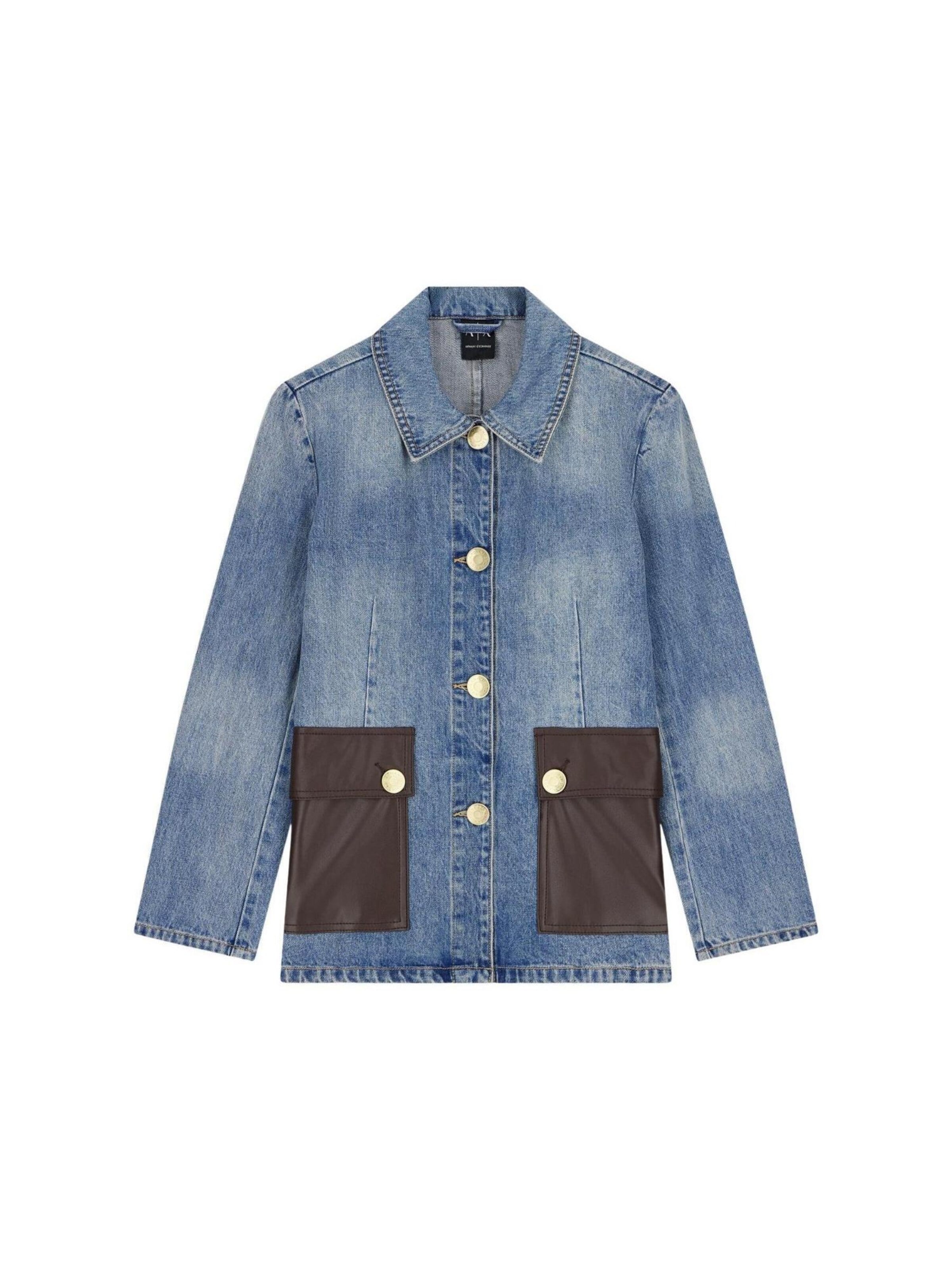 Giacca di mezza stagione 'XW002997 AF25766' di ARMANI EXCHANGE in blu: frontale